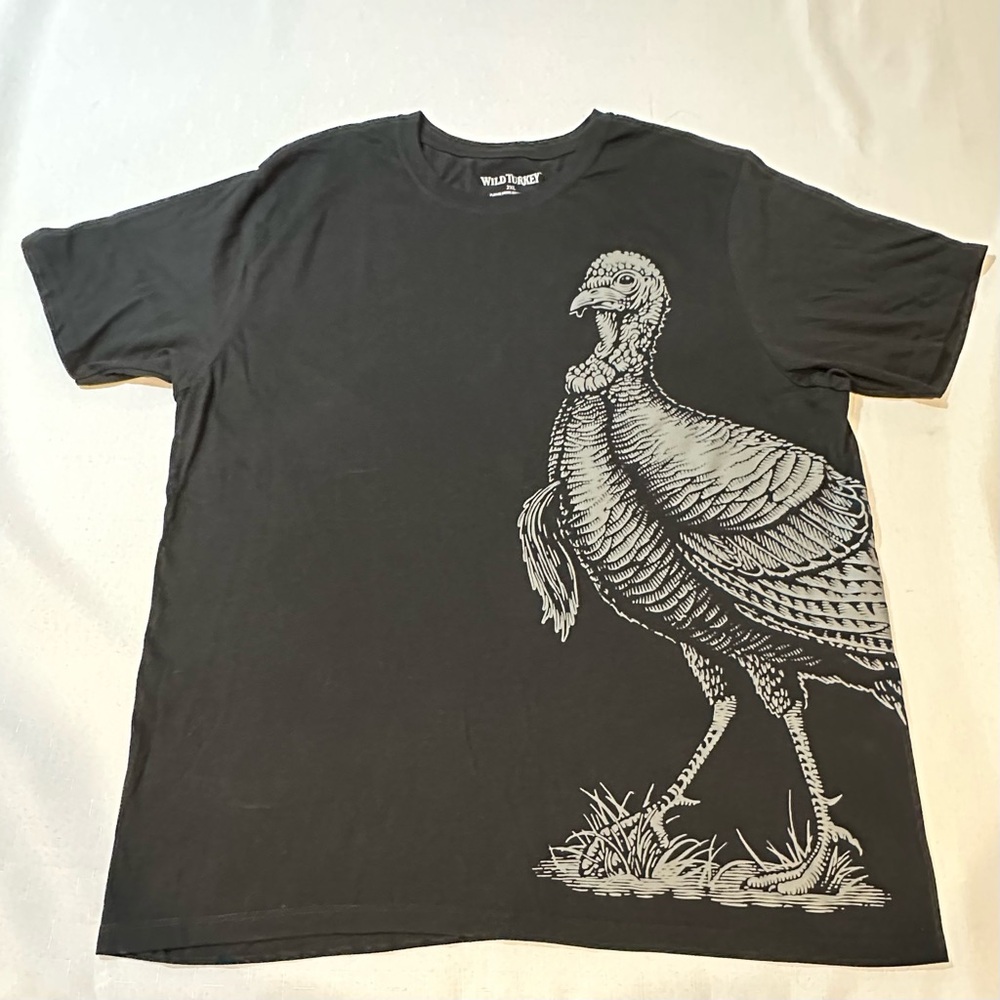 Wild Turkey Distilling Co. Graphic Tee • Black • Men’s 2XL